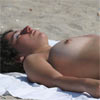 big breast beach candid